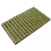 Grodan 25x25x40 mm, planting cube with hole and planter 150 pcs., BOX 18 pcs.